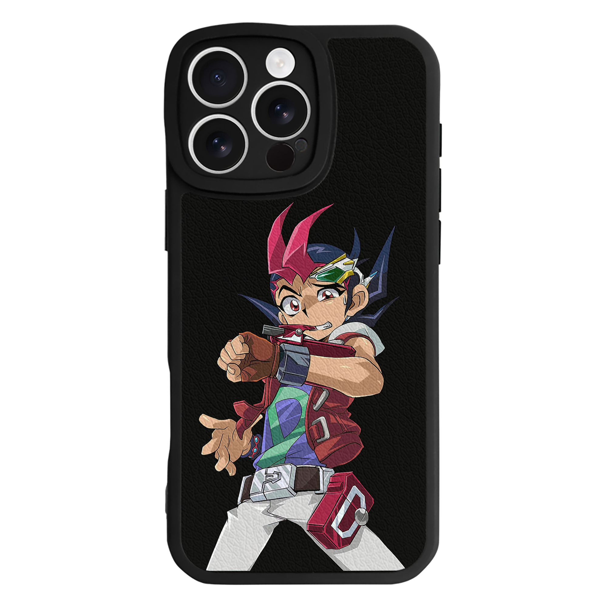 遊☆戯☆王 Yu-Gi-Oh! 【iPhone 16シリーズ対応】シリコンスマホケース（レザー調） 材質：シリコン